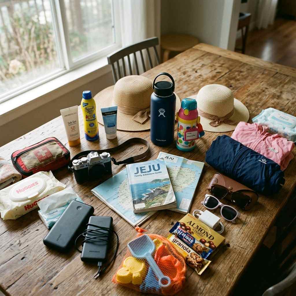 제주도 가족여행 필수 준비물 리스트