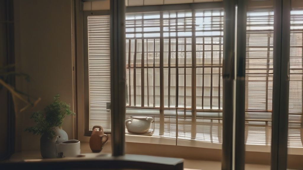 고요한 아침의 전주 한옥마을, 고즈넉한 한옥 지붕들이 늘어선 모습