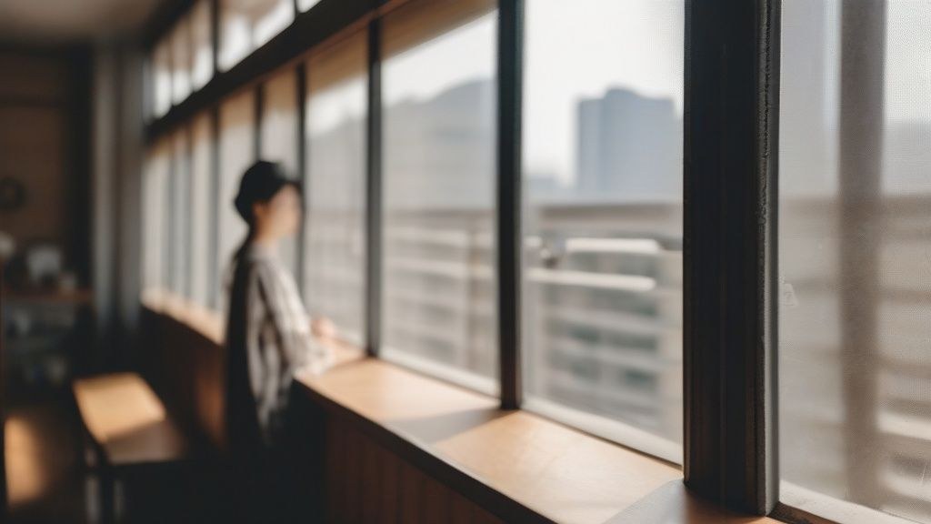 한국 호텔 B의 넓은 정원과 산 전망이 보이는 객실 테라스