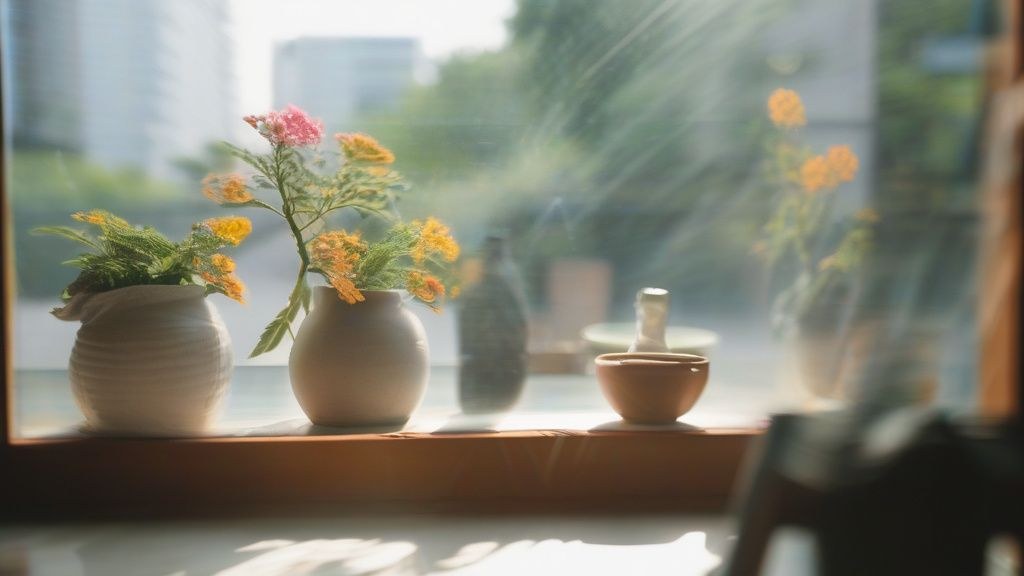 홈앤쇼핑 스튜디오에서 방송 중인 쇼호스트와 상품 설명 패널